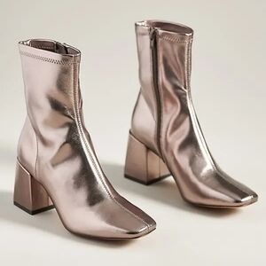 NWT Silent D Carina Heeled Ankle Boots